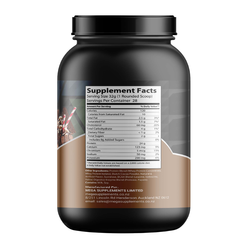 Chocolate Whey Protein Blast 2lb