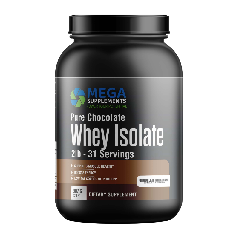 Pure Chocolate Whey Isolate 2lb - 31 Servings