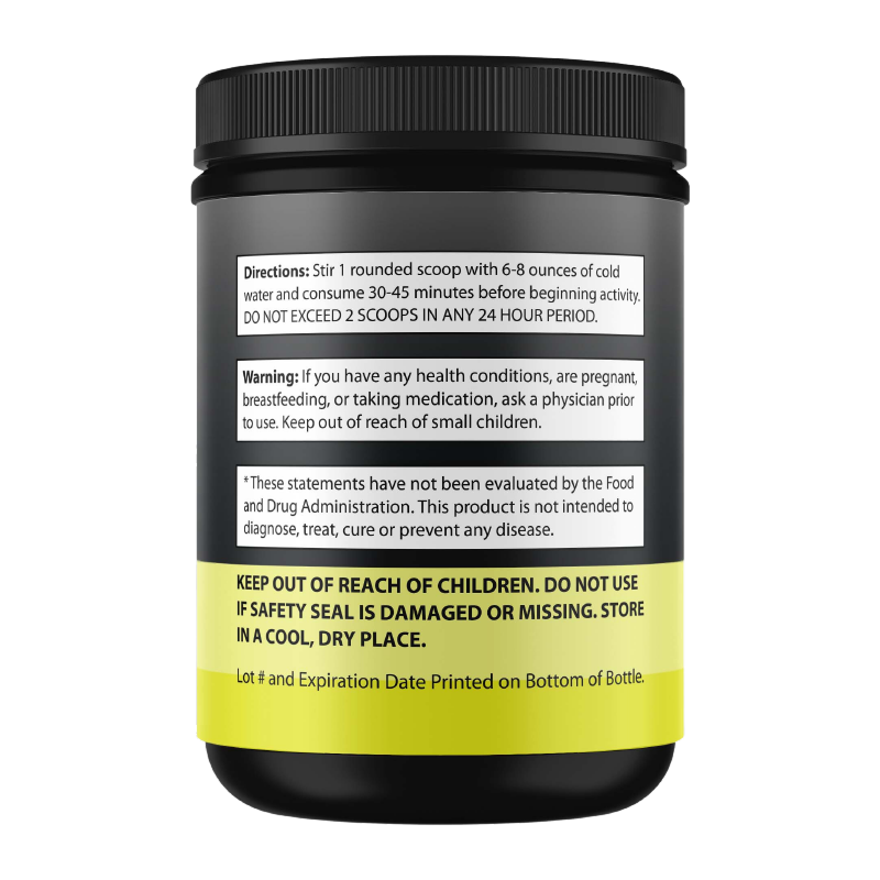 Lemon Rush Pre-Workout 214g – 30 Servings